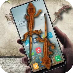 Lizard in phone prank APK download