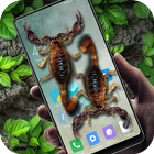 Scorpion in phone prank icon