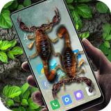 Scorpion dans blague téléphone icône