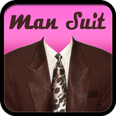 Man Suit Photo Montage icon