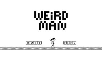 Poster 2D Platformer Weird Man