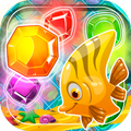 Underwater World Match 3 fish