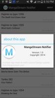 MangaStream Notifier capture d'écran 1