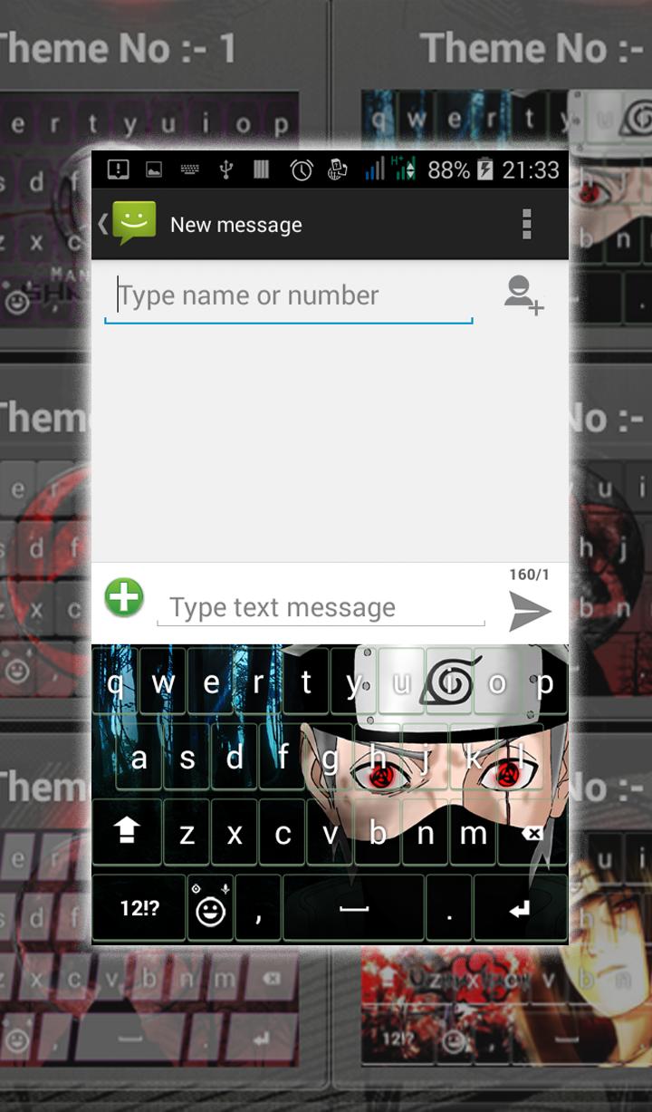 Mangekyou Sharingan Uchiha Keyboard Theme For Android Apk