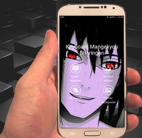 Keyboard Mangekyou Sharingan Cartaz