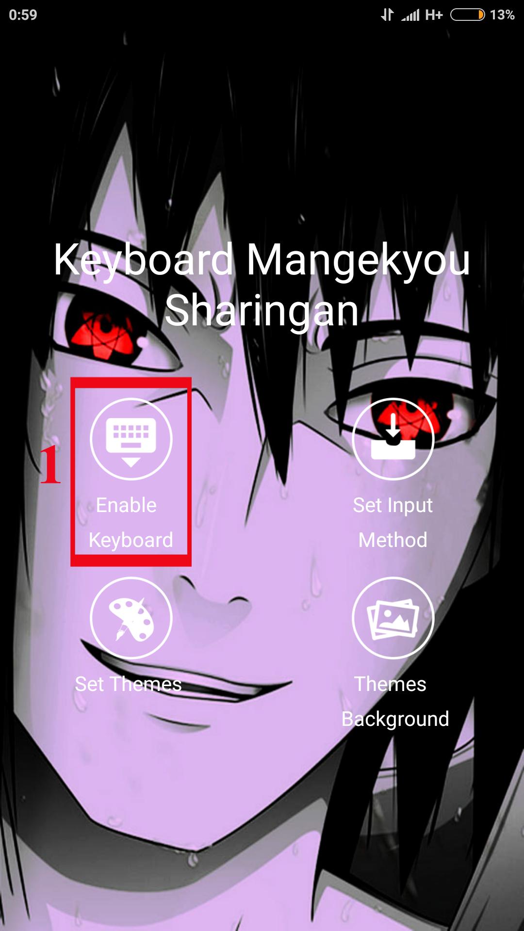 Keyboard Mangekyou Sharingan For Android Apk Download