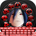 Keyboard Mangekyou Sharingan simgesi