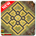 War Base COC TH8 2017 أيقونة