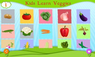 Kids Learn Veggies تصوير الشاشة 1