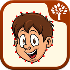 Learn Body Parts for Kids أيقونة