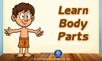 Learn Body Parts for Kids الملصق