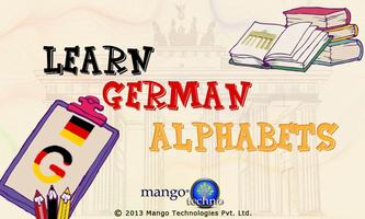 Learn German Alphabets poster