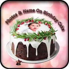 Name photo on birthday cake XAPK download