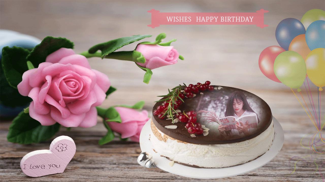 Android 用の 誕生日ケーキの名前の写真 Apk をダウンロード