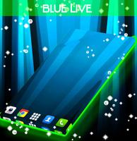 Blue Live Wallpaper Affiche