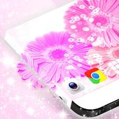 Pink Flower Live Wallpaper icon