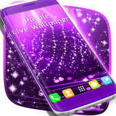 Purple Live Wallpaper icon