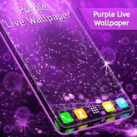 Purple Live Wallpaper Affiche