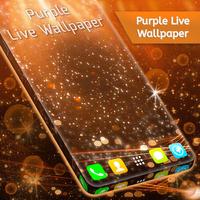 Purple Live Wallpaper screenshot 2