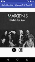 Girls Like You - Maroon 5 ft. Cardi B Affiche