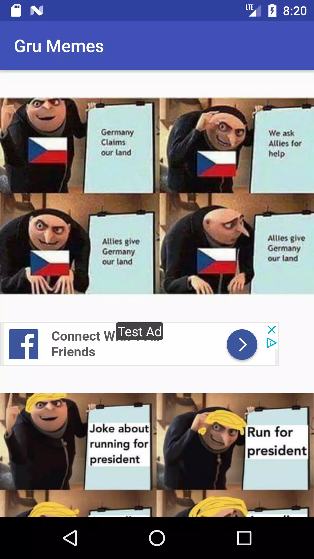 Download do APK de Gru Memes para Android