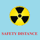 Radiography Safety Distance icon