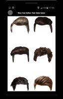 Man Hair Editor : Hair Style Photo Maker تصوير الشاشة 2