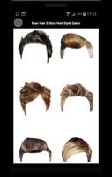 Man Hair Editor : Hair Style Photo Maker تصوير الشاشة 3