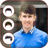 Man Hairstyle Photo Editor أيقونة