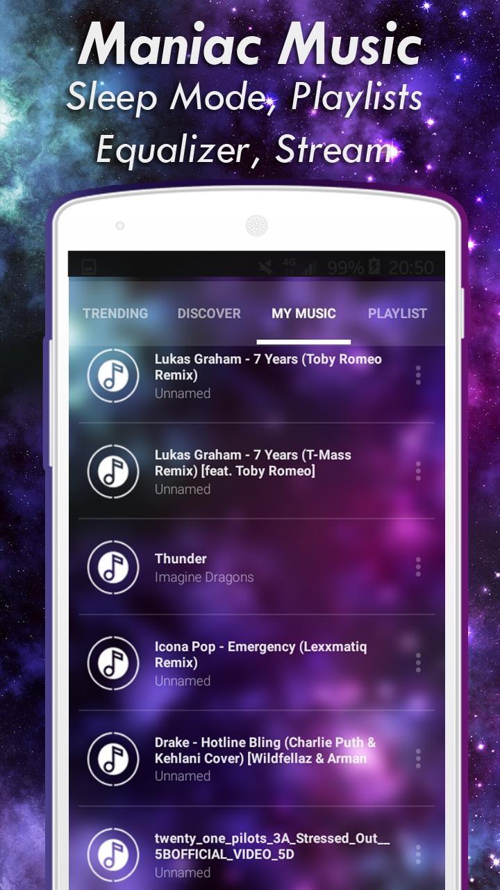 New Music Manioc Unlimited Music Mp3 Player For Android Apk
