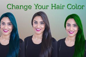100+ Hair Color Changer Cartaz