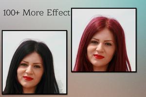 100+ Hair Color Changer imagem de tela 1