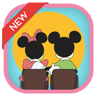 Runner Mickey and Minnie ícone