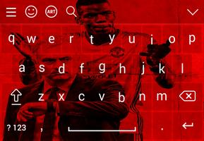 1 Schermata Keyboard For Manchester United