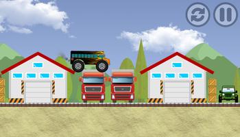 MonsterBus Racing captura de pantalla 1