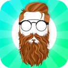 Man Style  Photo Editor: Hair and Mustache أيقونة