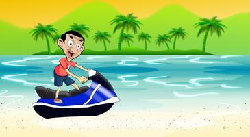 Bean Jetski penulis hantaran