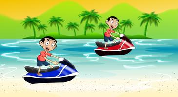 Bean Jetski syot layar 1