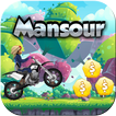 لعبة منصور:Mansour motorbikes crazy adventures