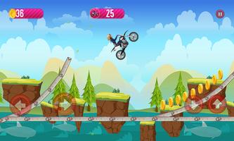 لعبة منصور:Mansour motorbikes crazy adventures capture d'écran 1