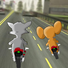 Jerry Moto Race And Tom आइकन