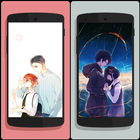 Anime Couple Wallpaper icône