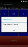 Calculate Determinant Matrix capture d'écran 3