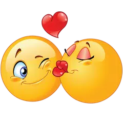 Kiss Emoji - Couple Kiss Stickers APK Herunterladen