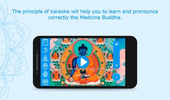 Health Mantra Medicine Buddha Poster