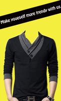 Man T shirt fashion photo suit screenshot 3