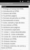 Manual HTML Básico capture d'écran 1