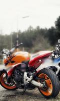 Motorcycle Jigsaw Puzzle plakat