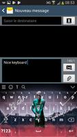 Awsome keyboard for Manchester United Affiche