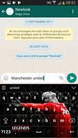 Awsome keyboard for Manchester United ภาพหน้าจอ 3